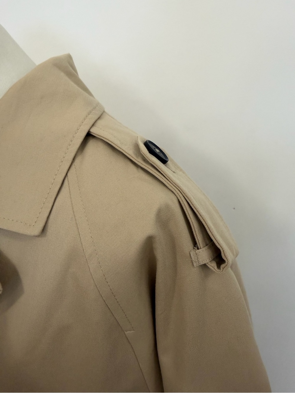 NWT Zara Cropped Tan Trench Jacket - Picture 6 of 10